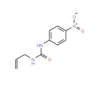 N-allyl-N&prime;-(4-nitrophenyl)urea - chemical structure image
