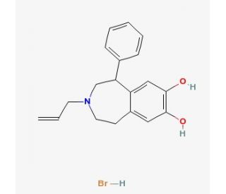 N-Allyl-(&plusmn;)-SKF-38393 hydrobromide (CAS 300561-58-4) - chemical structure image
