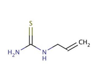 N-Allylthiourea (CAS 109-57-9) - chemical structure image
