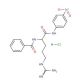 N-α-Benzoyl-DL-arginine 4-nitroanilide monohydrochloride (CAS 911-77-3) - chemical structure image