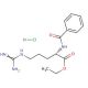 N-α-Benzoyl-L-arginine ethyl ester hydrochloride (CAS 2645-08-1) - chemical structure image
