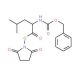 N-α-Benzyloxycarbonyl-D-Leu succinimidyl ester (CAS 65581-25-1) - chemical structure image