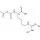 N-α-t-Butyloxycarbonyl-N,N′-diethyl-L-homoarginine Hydrochloride salt (CAS 122532-94-9) - chemical structure image