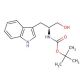N-α-(tert-Butoxycarbonyl)-L-tryptophanol (CAS 82689-19-8) - chemical structure image