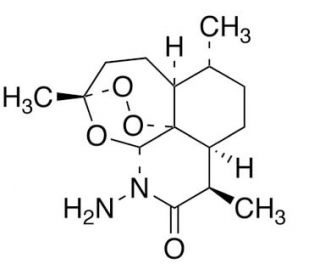 N-Amino-11-azaartemisinin (CAS 1086409-78-0) - chemical structure image