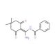 N-[amino(4,4-dimethyl-2,6-dioxocyclohexylidene)methyl]benzamide - chemical structure image