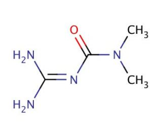 N-(aminoiminomethyl)-n,n-dimethylurea (CAS 118632-64-7) - chemical structure image