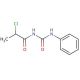 N-(anilinocarbonyl)-2-chloropropanamide - chemical structure image