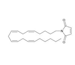 N-Arachidonyl Maleimide Solution (CAS 876305-42-9) - chemical structure image