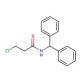 3-chloro-N-(diphenylmethyl)propanamide (CAS 101167-55-9) - chemical structure image