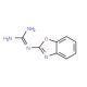 N-Benzooxazol-2-yl-guanidine (CAS 39123-82-5) - chemical structure image
