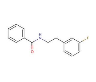 N-Benzoyl-3-fluorophenylethyl-amine - chemical structure image