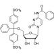 N-Benzoyl-5′-(di-p-methoxytrityl)cytidine (CAS 81246-76-6) - chemical structure image