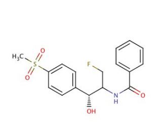 N-Benzoyl Florfenicol Amine - chemical structure image
