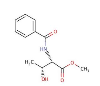 N-Benzoyl-L-threonine methyl ester (CAS 79893-89-3) - chemical structure image