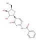 N-Benzoylcytidine (CAS 13089-48-0) - chemical structure image