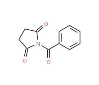 N-Benzoylsuccinimide (CAS 6343-27-7) - chemical structure image