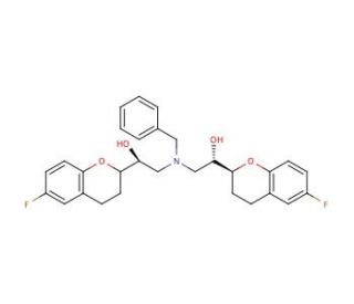 N-Benzyl (&minus;)-Nebivolol (CAS 1199945-26-0) - chemical structure image