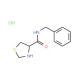 N-benzyl-1,3-thiazolidine-4-carboxamide hydrochloride (CAS 1078162-99-8) - chemical structure image