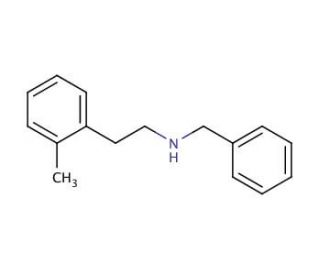 N-Benzyl-2-(2-methylphenyl)-1-ethanamine - chemical structure image