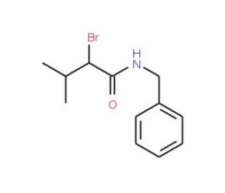 N-benzyl-2-bromo-3-methylbutanamide - chemical structure image
