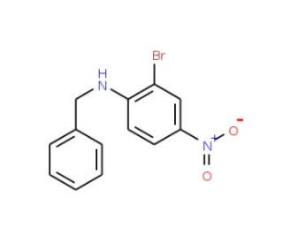 N-Benzyl 2-bromo-4-nitroaniline (CAS 1150271-15-0) - chemical structure image