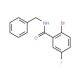 N-Benzyl 2-bromo-5-fluorobenzamide (CAS 951884-18-7) - chemical structure image