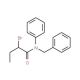 N-Benzyl-2-bromo-N-phenylbutanamide (CAS 851073-30-8) - chemical structure image