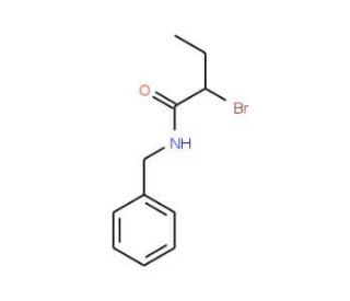 N-Benzyl-2-bromobutanamide (CAS 126317-15-5) - chemical structure image