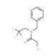 N-benzyl-2-chloro-N-(2,2,2-trifluoroethyl)acetamide - chemical structure image