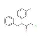 N-benzyl-2-chloro-N-(3-methylphenyl)acetamide (CAS 38677-47-3) - chemical structure image