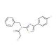 N-benzyl-2-chloro-N-[4-(4-fluorophenyl)-1,3-thiazol-2-yl]acetamide - chemical structure image