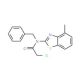 N-benzyl-2-chloro-N-(4-methyl-1,3-benzothiazol-2-yl)acetamide - chemical structure image