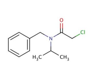 N-Benzyl-2-chloro-N-isopropyl-acetamide (CAS 39086-63-0) - chemical structure image