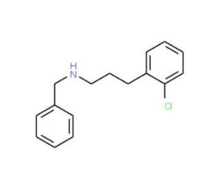 N-Benzyl-3-(2-chlorophenyl)-1-propanamine - chemical structure image