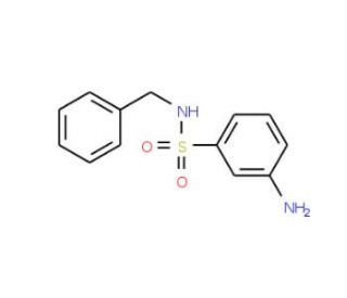 N-Benzyl 3-Aminobenzenesulfonamide (CAS 303780-52-1) - chemical structure image