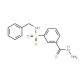 N-benzyl-3-(hydrazinocarbonyl)benzenesulfonamide - chemical structure image