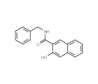 N-benzyl-3-hydroxy-2-naphthamide - chemical structure image