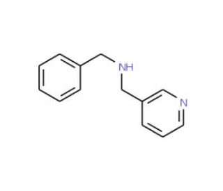 N-Benzyl-3-pyridinemethylamine (CAS 63361-56-8) - chemical structure image