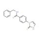 N-benzyl-4-(2-sulfanylidene-2,3-dihydro-1H-imidazol-1-yl)benzamide - chemical structure image