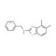 N-benzyl-4,5-dimethyl-1,3-benzothiazol-2-amine - chemical structure image