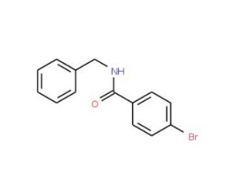N-Benzyl-4-bromobenzamide (CAS 80311-89-3) - chemical structure image