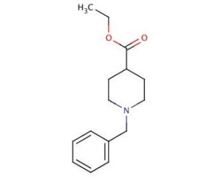 N-Benzyl-4-carboethoxypiperidine (CAS 24228-40-8) - chemical structure image