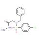 N-Benzyl-4-chloro-N-hydrazinocarbonylmethyl-benzenesulfonamide - chemical structure image