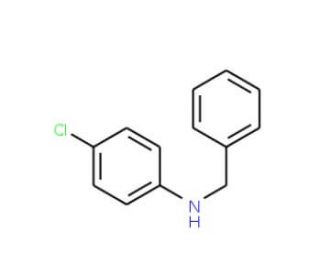 N-benzyl-4-chloroaniline (CAS 2948-37-0) - chemical structure image