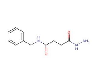 N-Benzyl-4-hydrazino-4-oxobutanamide - chemical structure image