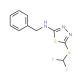 N-benzyl-5-[(difluoromethyl)thio]-1,3,4-thiadiazol-2-amine - chemical structure image