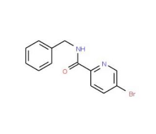 N-Benzyl-5-bromopicolinamide (CAS 951885-05-5) - chemical structure image
