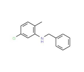 N-Benzyl-5-chloro-2-methylaniline - chemical structure image
