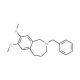 N-Benzyl-7,8-Dimethoxy-2,3,4,5-tetrahydro-2-benzazepine (CAS 189885-47-0) - chemical structure image
